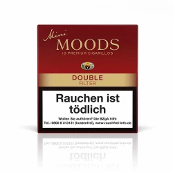 Сигарили Moods Mini Double Filter (Ваніль, Німеччина) 10 шт