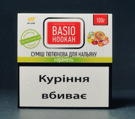 Табак для кальяна Basio Карамель 100 грамм