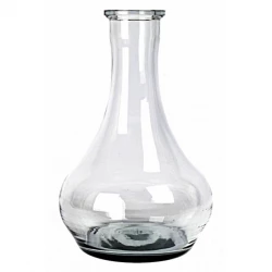 Колба для кальяна Drop Transparent (Прозрачный) 28 см