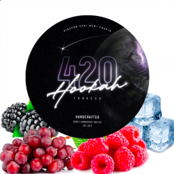 Табак 420 Classic Ice Grape Berry (виноград ягоды лёд) 250гр.