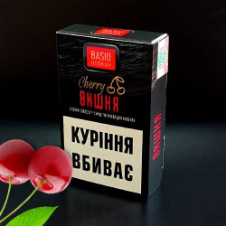 Табак для кальяна Basio Hookah Вишня 50 грамм