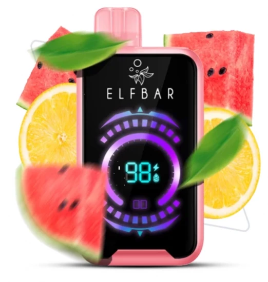 Одноразка ELF BAR FS18000 5% со вкусом арбуза с лимоном