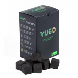 Уголь ореховый VUGO 1 КГ (72 кубика) 25 мм