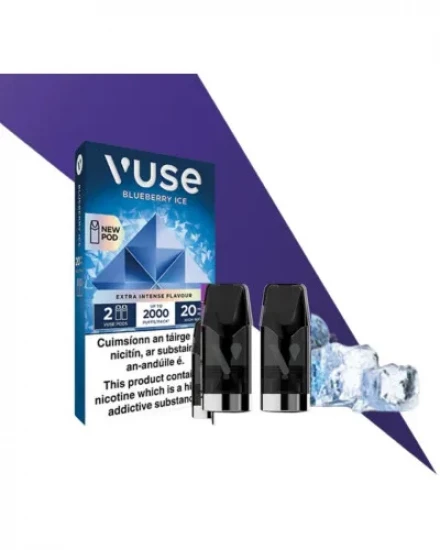 Картриджі VUSE Extra Intense Flavour Pods 20 мг (2%) Blueberry Ice (чорниця лід)