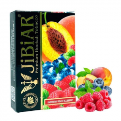 Табак Jibiar - Raspberry Peach Blueberry (Малина Персик Черника) 50г