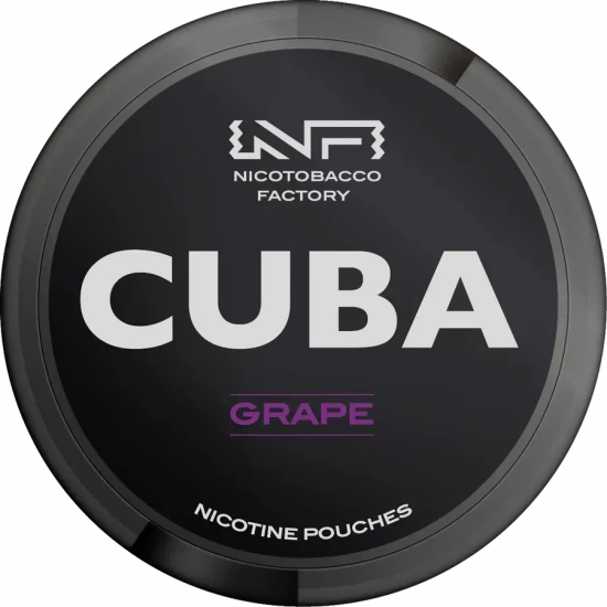 Снюс CUBA Grape (Виноград) 20 шт 43 мг