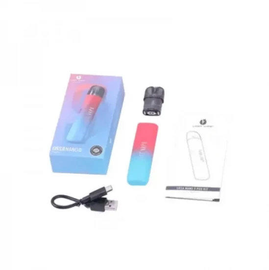 POD СИСТЕМА LOST VAPE URSA NANO S POD «CORAL PINK» В РОЗОВОМ ЦВЕТЕ