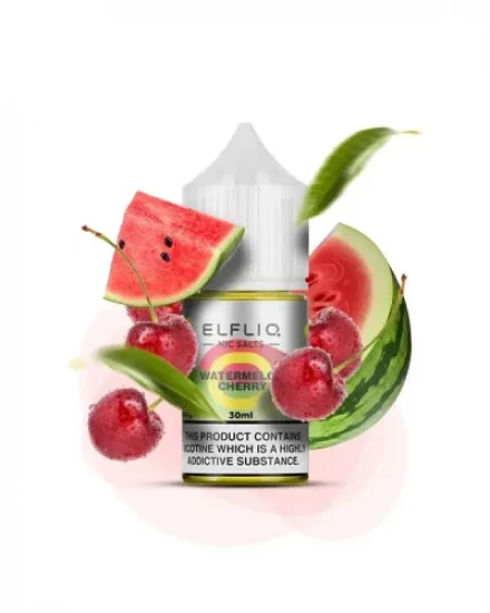 РІДИНА ELF LIQ 30 МЛ 50 МГ"WATERMELON CHARY" (КАВУН ВИШНЯ)