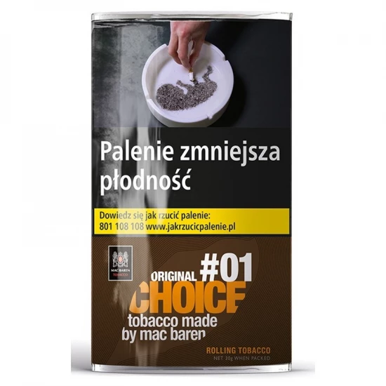 Тютюн для самокруток Mac Baren Choice 1 (30 г, Польща)