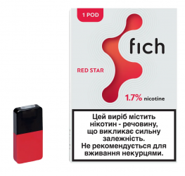 Картридж Fich Pod Red Star (Ред Стар, 1шт) - 1.7%
