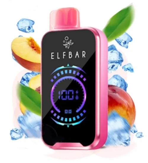 Одноразка ELF BAR FS18000 5% со вкусом персика со льдом