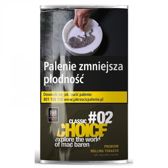 Табак для самокруток Mac Baren Choice 2 Original (30г, Польша)