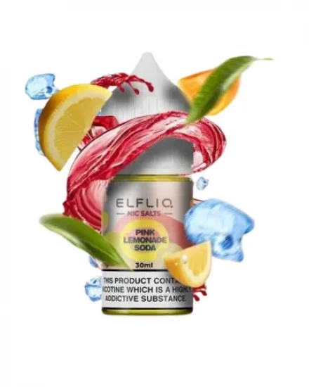 Жидкость ELF LIQ 30 МЛ 50 МГ "PINK LEMONADE SODA" (РОЗОВИЙ ЛИМОНАД)