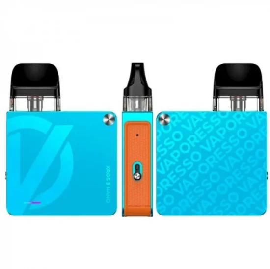 POD СИСТЕМА VAPORESSO XROS 3 NANO KIT "Bondi Blue" в голубом цвете