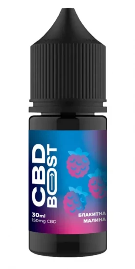 Добавка диетическая CBD Boost Голубая Малина 30 мл 150 мг