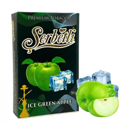 Табак Serbetli Ice Green Apple (Зелёное Яблоко Лёд) 50г