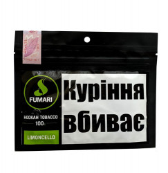 Табак для кальяна Fumari Limonchello 100 грамм