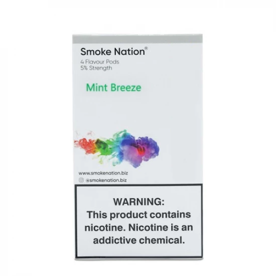 Картридж Smoke Nation (Mint Breeze) 50 мг 5.0%