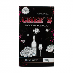Табак Chefs - Rose wine (Розовое Вино) 100г