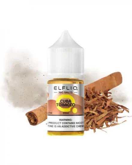 Рідина ELF LIQ 30 МЛ 50 МГ"CUBA TOBACCO" (КУБА ТАБАК)