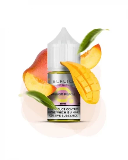 Рідина ELF LIQ 30 МЛ 50 МГ"MANGO PEACH" (МАНГО ПЕРСИК)