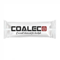 Уголь кокосовый COALEC 0,25 КГ (18 кубика) 25 мм