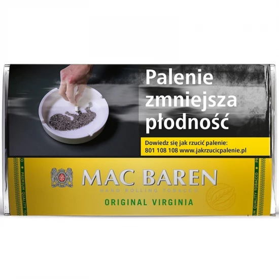 Тютюн для самокруток MAC BAREN ORIGINAL VIRGINIA 30g (Польша)