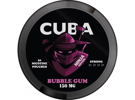 Снюс CUBA Bubble Gum (Жвачка) 25 шт 150 мг