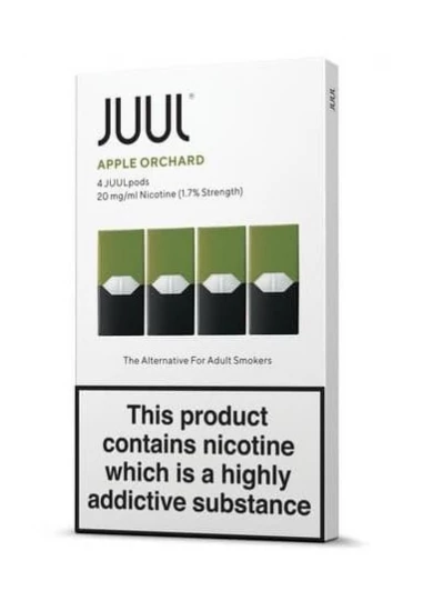 Картридж JUUL 1 Яблоко (Apple Orchard) 1,7%  20 мг