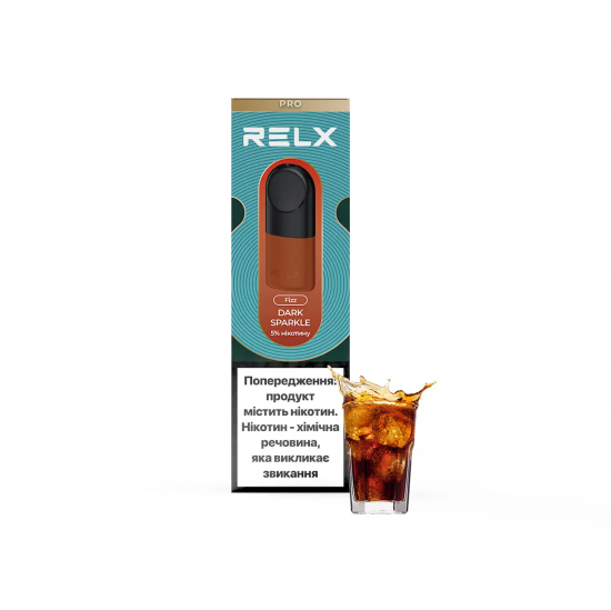 Картридж RELX Dark Sparkle - Ледяная Кола 5% (2шт по 1,9 мл)